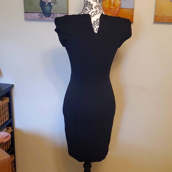 Cache Vintage Bodycon sheath dress Sz 2 Cocktail Dress - Picture 3 of 4